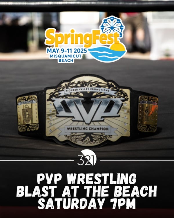 Blast at the Beach Live at Springfest with PVP Wrestling!