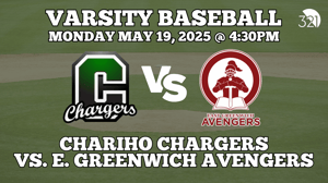 SENIOR NIGHT! | Chariho Chargers vs. E. Greenwich Avengers | Varsity Baseball | May 19, 2025