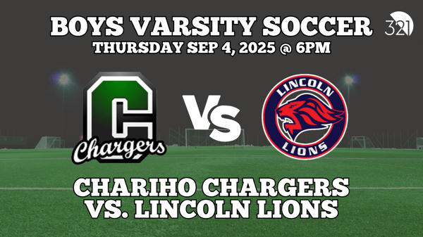 Chariho Chargers vs. Lincoln Lions | Boys Varsity Soccer | September 4, 2025