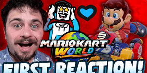 My FIRST TIME Playing Mario Kart World!