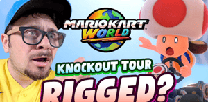 Knockout Tour is CRAZY in Mario Kart World!