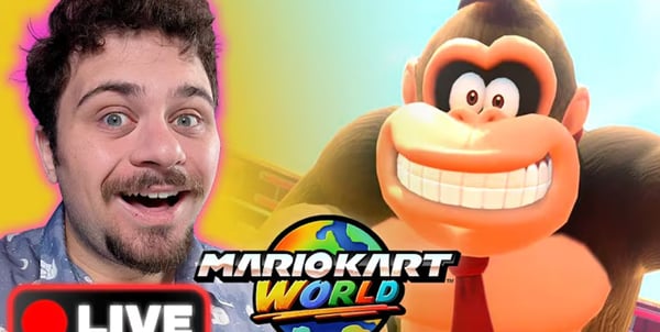 I'M COOKED. Online Races- Mario Kart World
