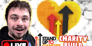 🔴 LEGO Stand Up to Cancer Charity Build!