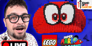 🔴 LEGO Super Mario Odyssey Cappy LIVE Build