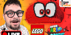 🔴 LEGO Super Mario Odyssey Cappy LIVE Build