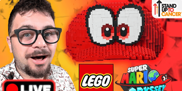 🔴 LEGO Super Mario Odyssey Cappy LIVE Build