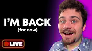 LIVE! 🔴 I'm BACK with Announcements!