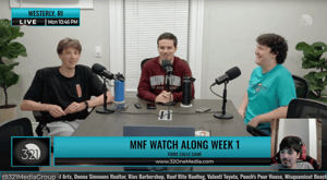 MNF Week 1 WATCH ALONG | Fiore Calls Game