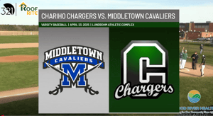Chariho Chargers vs. Middletown Islanders | Varsity Baseball | April 23, 2025