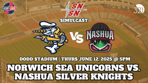 Norwich Sea Unicorns vs. Nashua Silver Knights | Futures League Baseball | June 12, 2025
