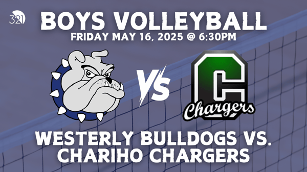 SENIOR NIGHT! | Westerly Bulldogs vs. Chariho Chargers | Boys Varsity Volleyball | May 16, 2025